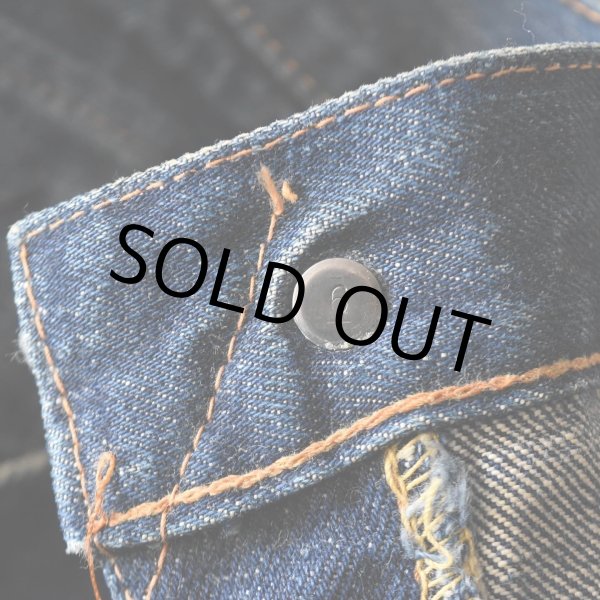 画像7: 1960s LEVI'S 501E　 "WAIST SINGLE"　 実寸W90cm L78cm  (7)