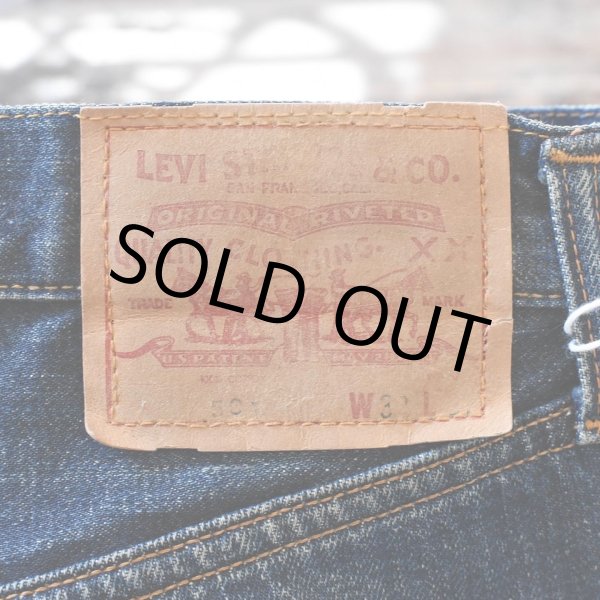 画像2: 1960s LEVI'S 501E　 "WAIST SINGLE"　 実寸W90cm L78cm  (2)