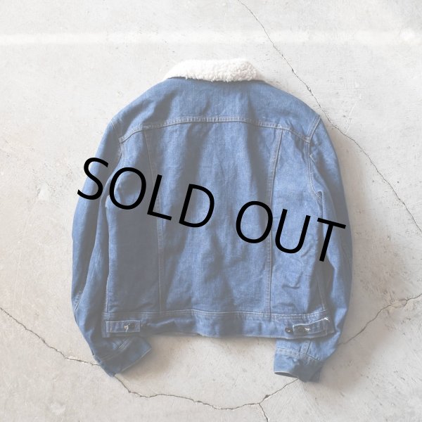 画像2: 1980s LEE STORM RIDER デニムボアジャケット  MADE IN USA  実寸M  (2)