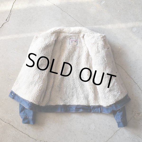 画像3: 1980s LEE STORM RIDER デニムボアジャケット  MADE IN USA  実寸M  (3)