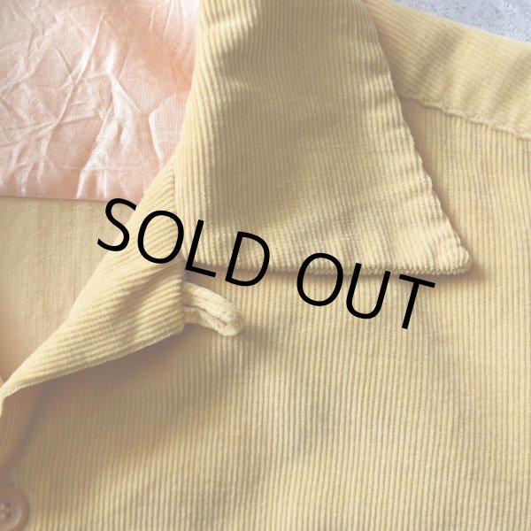 画像5: 1950s CROSS ROADS コーデュロイシャツ　 表記M  (5)