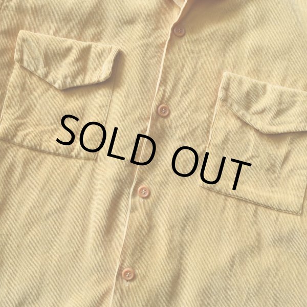 画像6: 1950s CROSS ROADS コーデュロイシャツ　 表記M  (6)