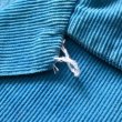 画像6: 1950s コーデュロイシャツ　 "TURQUOISE BLUE"　 実寸M  (6)