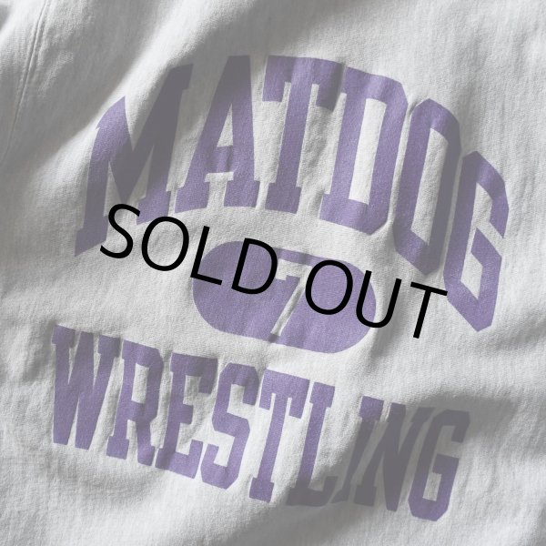 画像4: 1990s Champion リバースウィーブスウェット  "MATDOG WRESTLING"  表記L  (4)