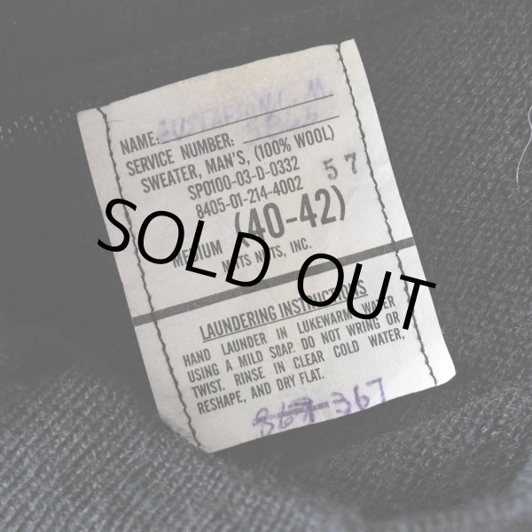 画像2: 2000s US.NAVY ゴブセーター　 表記MEDIUM  (2)