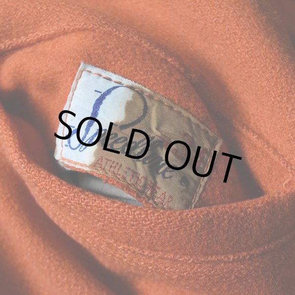 画像4: 1960s SPEEDLINE メルトンスタジャン　 "ORANGE JACKETS"　 表記Woman's 34  (4)