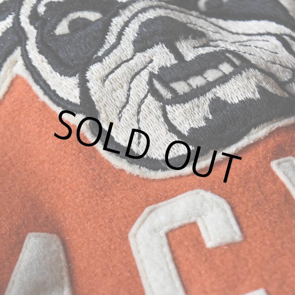 画像12: 1960s SPEEDLINE メルトンスタジャン　 "ORANGE JACKETS"　 表記Woman's 34  (12)