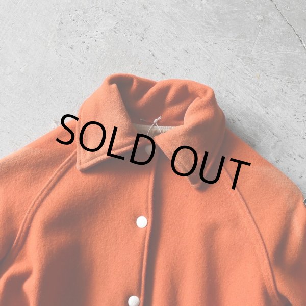 画像5: 1960s SPEEDLINE メルトンスタジャン　 "ORANGE JACKETS"　 表記Woman's 34  (5)