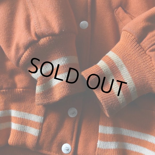 画像10: 1960s SPEEDLINE メルトンスタジャン　 "ORANGE JACKETS"　 表記Woman's 34  (10)