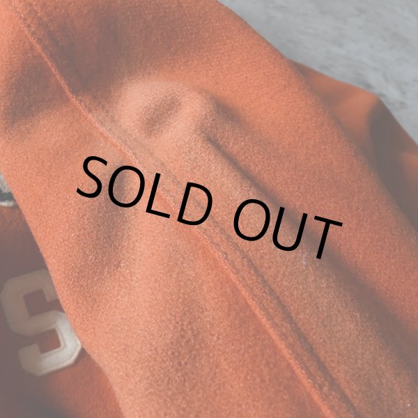 画像14: 1960s SPEEDLINE メルトンスタジャン　 "ORANGE JACKETS"　 表記Woman's 34  (14)