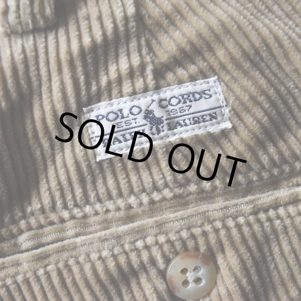 画像4: Polo by Ralph Lauren 太畝コーデュロイパンツ　 "POLO CORDS"　 表記 W34 L32  (4)