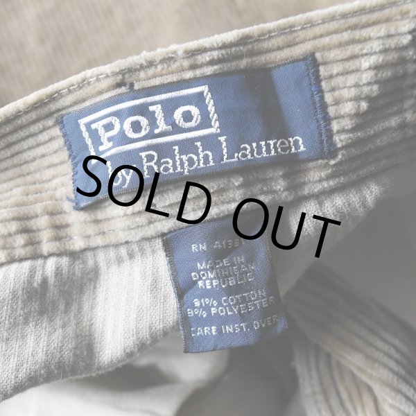 画像5: Polo by Ralph Lauren 太畝コーデュロイパンツ　 "POLO CORDS"　 表記 W34 L32  (5)