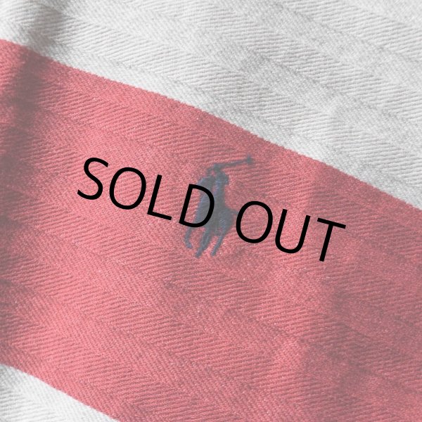 画像6: 1990s POLO COUNTRY ヘリンボーンラガーシャツ  表記M  (6)