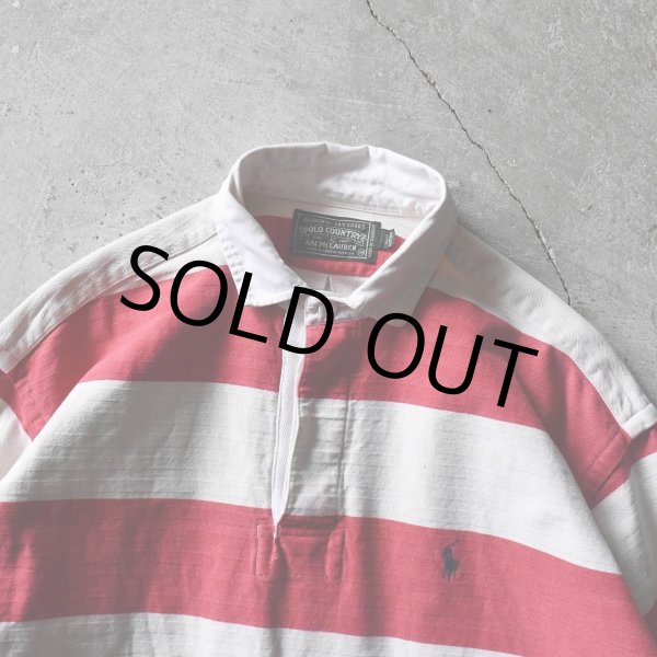 画像4: 1990s POLO COUNTRY ヘリンボーンラガーシャツ  表記M  (4)