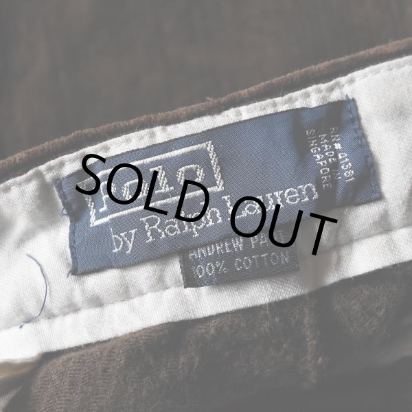 画像5: Polo by Ralph Lauren 太畝コーデュロイパンツ　 "ANDREW PANT"　 表記 W31 L32  (5)