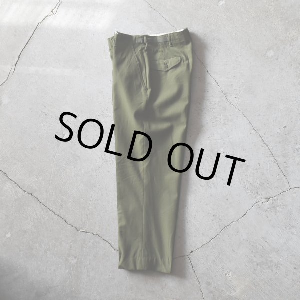 画像2: "DEAD STOCK"　 50s US.ARMY M-51ウールフィールドパンツ　 表記SMALL-SHORT  (2)