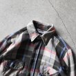 画像4: 1980s FIVEBROTHER ヘビーネルシャツ　 "MADE IN USA"　 表記M  (4)