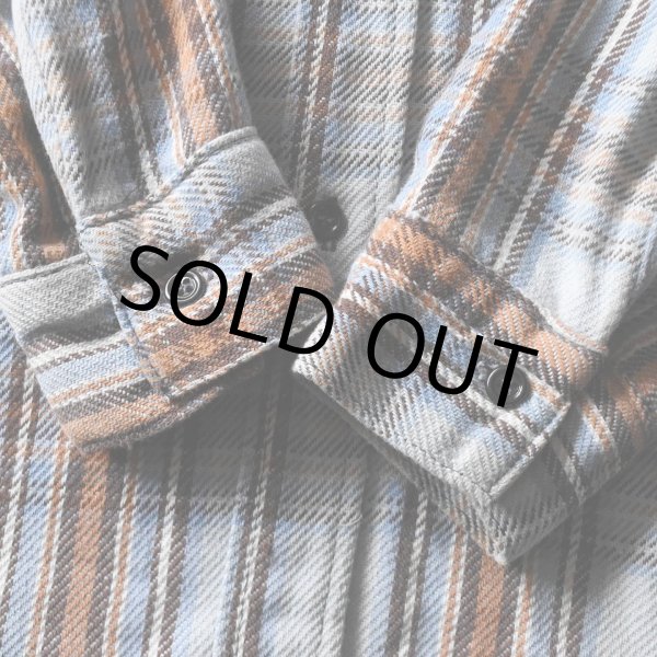 画像6: 1970s〜 FIVEBROTHER ヘビーネルシャツ　 "MADE IN USA"　 表記M  (6)