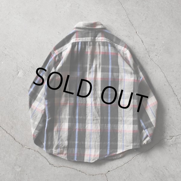 画像2: 1980s FIVEBROTHER ヘビーネルシャツ　 "MADE IN USA"　 表記M  (2)