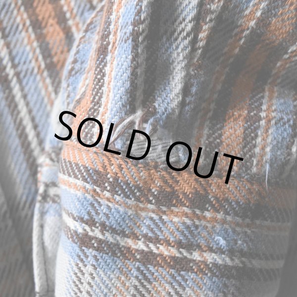 画像7: 1970s〜 FIVEBROTHER ヘビーネルシャツ　 "MADE IN USA"　 表記M  (7)