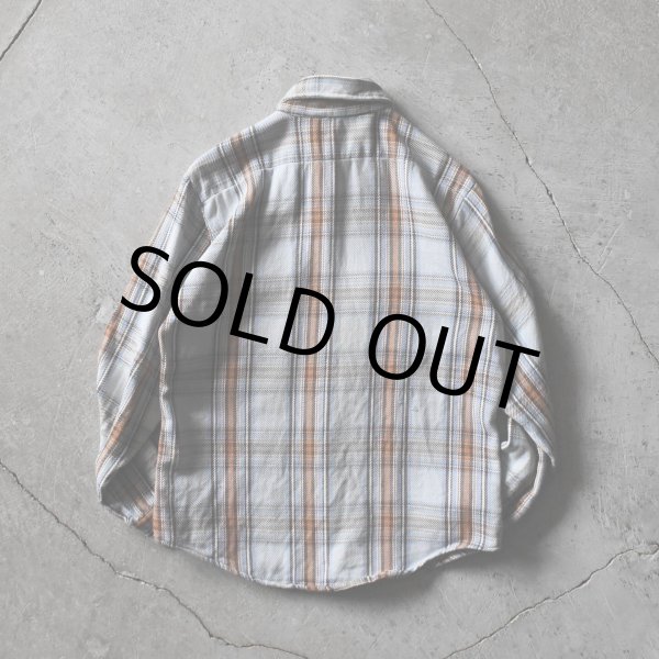 画像2: 1970s〜 FIVEBROTHER ヘビーネルシャツ　 "MADE IN USA"　 表記M  (2)