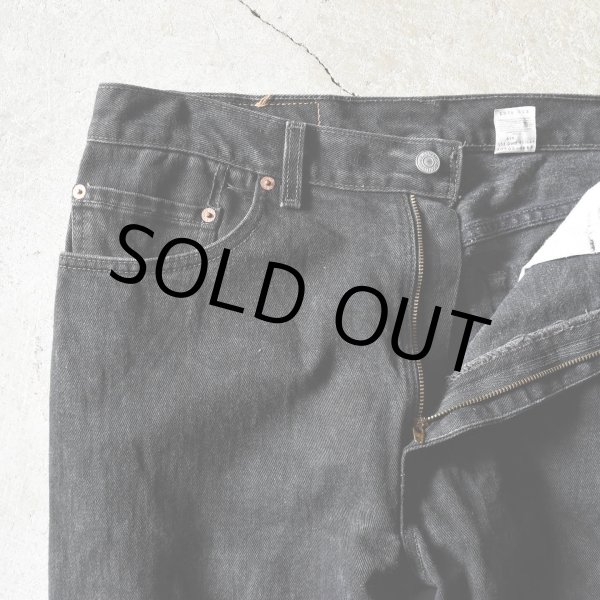 画像6: 2000s Levi's 505-0260 ブラックデニム　 "MADE IN USA"　 表記W34 L34  (6)