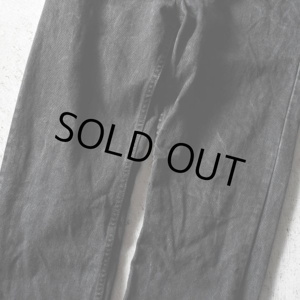 画像12: 2000s Levi's 505-0260 ブラックデニム　 "MADE IN USA"　 表記W34 L34  (12)