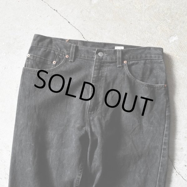 画像5: 2000s Levi's 505-0260 ブラックデニム　 "MADE IN USA"　 表記W34 L34  (5)