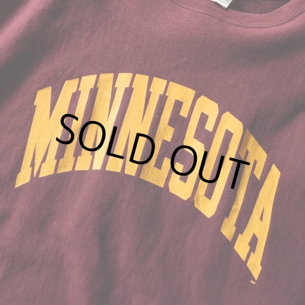 画像4: 1990-00s Champion リバースウィーブスウェット  "MINNESOTA"  表記XXL  (4)