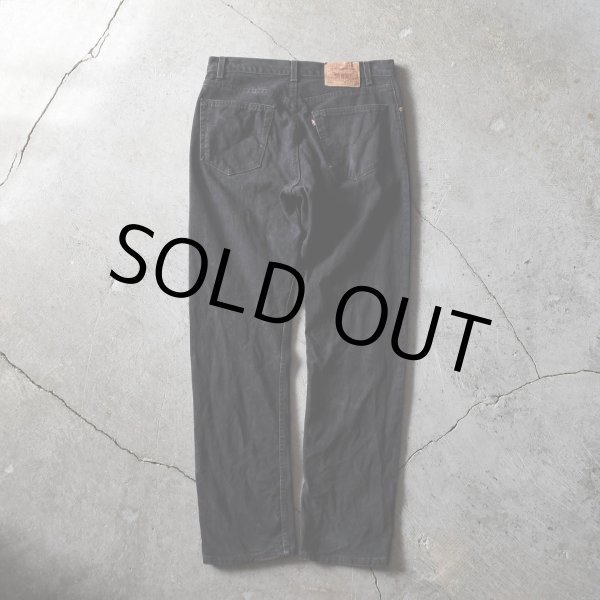 画像15: 2000s Levi's 505-0260 ブラックデニム　 "MADE IN USA"　 表記W34 L34  (15)