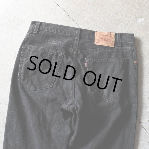 画像9: 2000s Levi's 505-0260 ブラックデニム　 "MADE IN USA"　 表記W34 L34  (9)