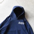 画像4: US.NAVY スウェットパーカー　 "MADE IN USA"　 表記L  (4)