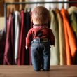 画像4: 1950s〜 BUDDY LEE DOLL　 身長約33cm  (4)