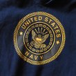 画像5: US.NAVY スウェットパーカー　 "MADE IN USA"　 表記XL  (5)