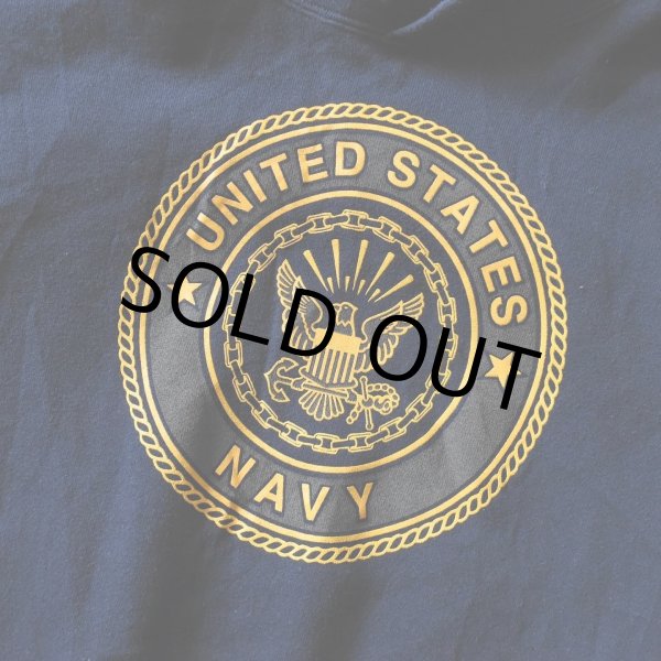 画像5: US.NAVY スウェットパーカー　 "MADE IN USA"　 表記XL  (5)