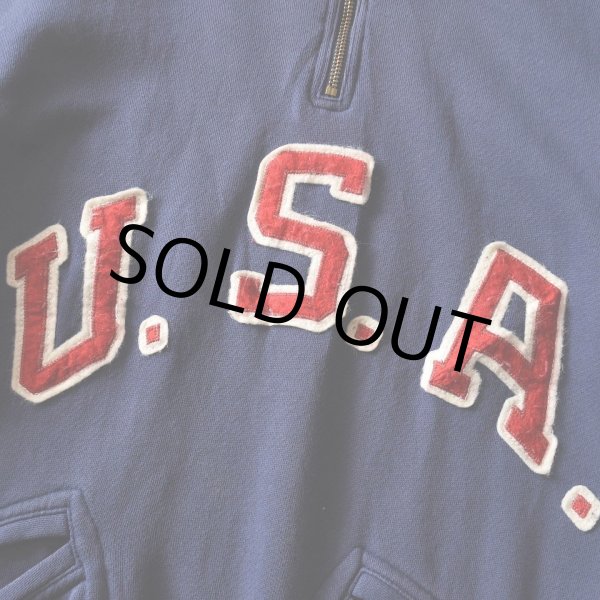 画像5: Polo by RalphLauren ハーフジップスウェット　 "2012 USA OLYMPIC TEAM"　 表記M  (5)