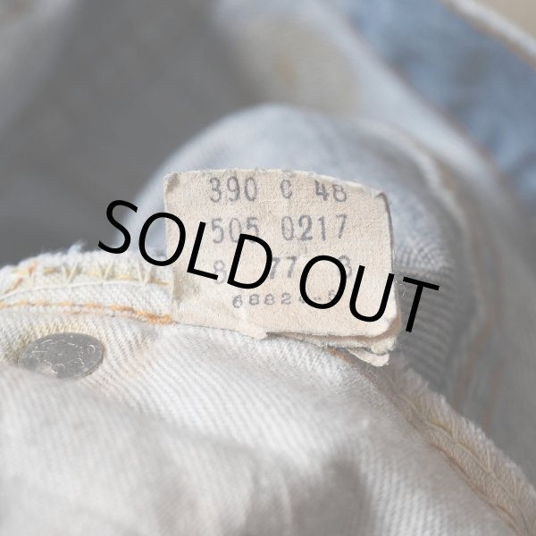 画像5: 1970s Levi's 505  "66後期"  表記W34 L30  (5)