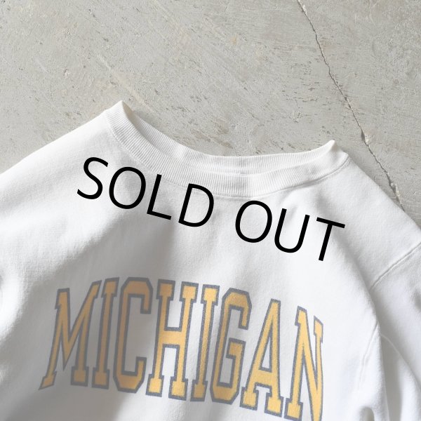 画像4: 1980s Champion リバースウィーブスウェット  "染込みプリント"  表記M  (4)