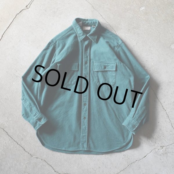 画像1: 1980s L.L.Bean シャモアクロスシャツ　 "MADE IN USA"　 表記16 1/2  (1)