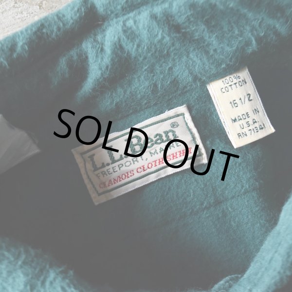 画像2: 1980s L.L.Bean シャモアクロスシャツ　 "MADE IN USA"　 表記16 1/2  (2)