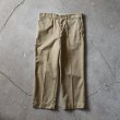 画像1: 1970s TUF NUT チノワークパンツ　 "MADE IN USA"　 表記W36 L29  (1)