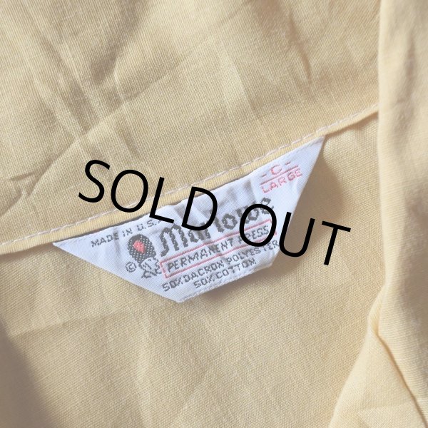 画像2: 1970s MARLOWE パジャマシャツ　 "MADE IN USA"　 表記L  (2)