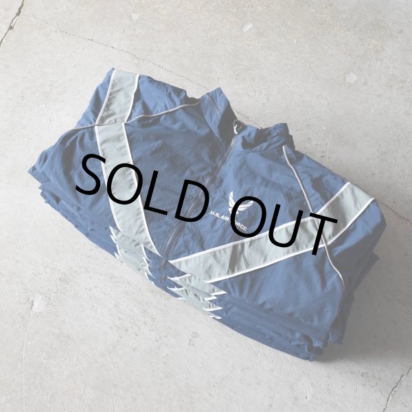 画像1: 2000s US.AIR FORCE PTU ナイロントレーニングジャケット　 表記LARGE-LONG  (1)