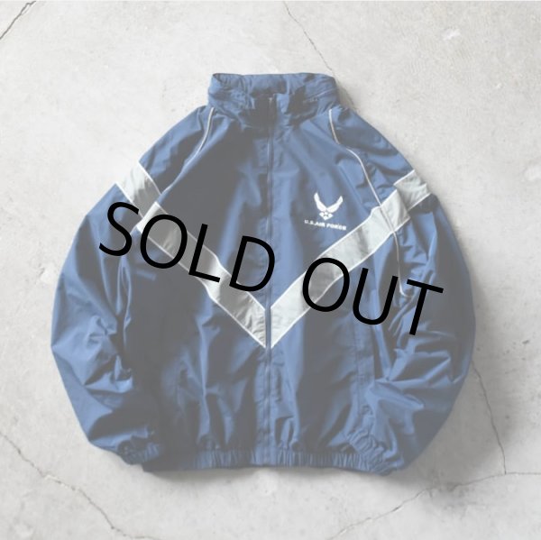 画像2: 2000s US.AIR FORCE PTU ナイロントレーニングジャケット　 表記LARGE-LONG  (2)