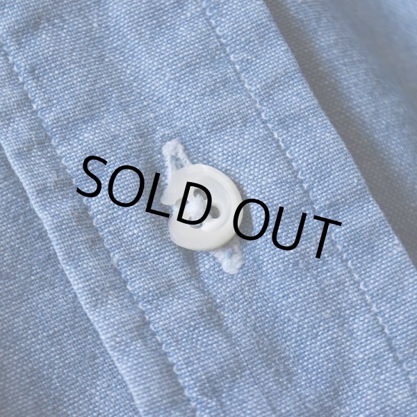 画像7: 1990s Ralph Lauren シャンブレーシャツ　 "MADE IN USA"　 表記L  (7)