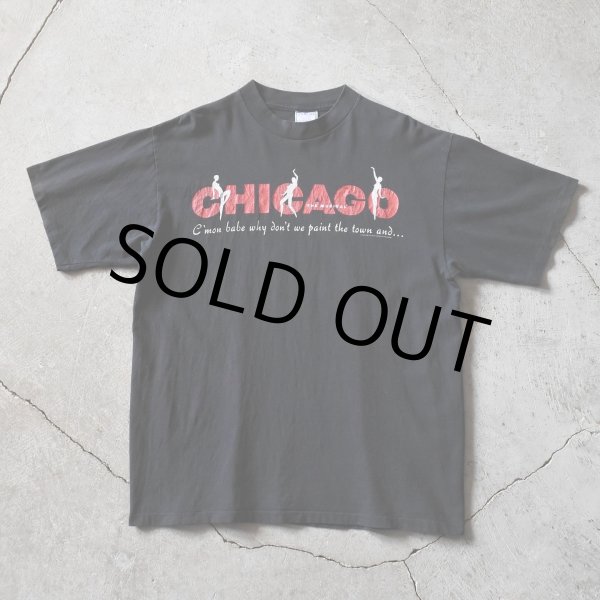 画像1: 1990s CHICAGO THE MUSICAL ミュージカルTシャツ　 "MADE IN USA"　 表記XL  (1)