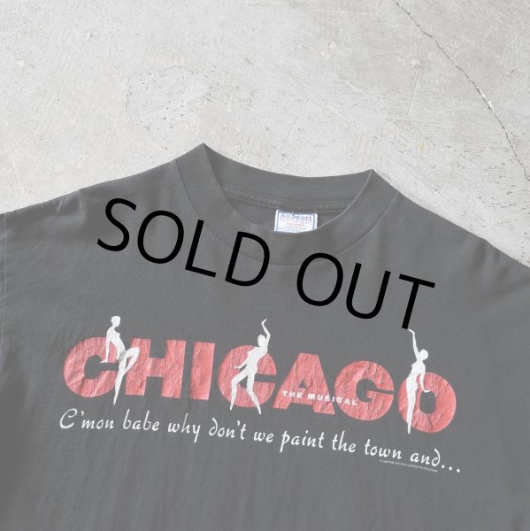 画像4: 1990s CHICAGO THE MUSICAL ミュージカルTシャツ　 "MADE IN USA"　 表記XL  (4)