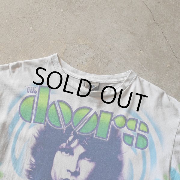 画像4: 2000s THE Doors  JIM MORISON タイダイTシャツ　 "LIQUID BLUE /MADE IN MEXICO"　 表記L  (4)