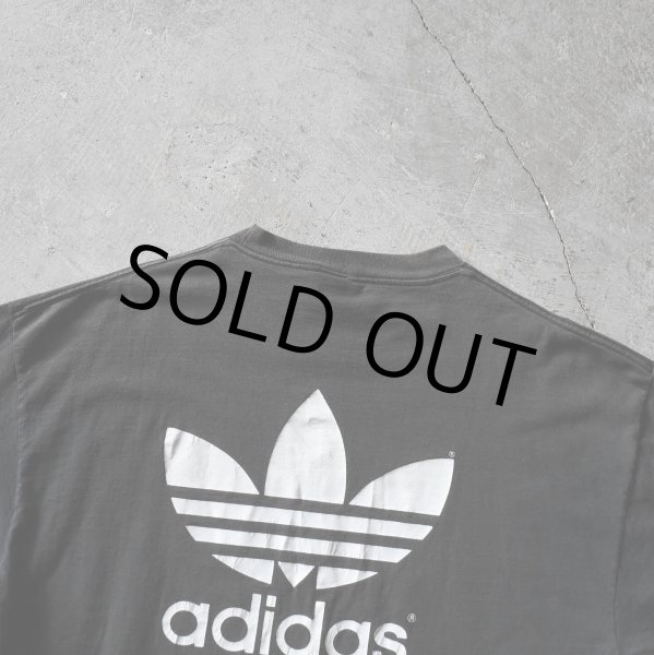 画像9: 1990s adidas トレフォイルTシャツ　 "FADE BLACK /MADE IN USA"　 表記XL  (9)