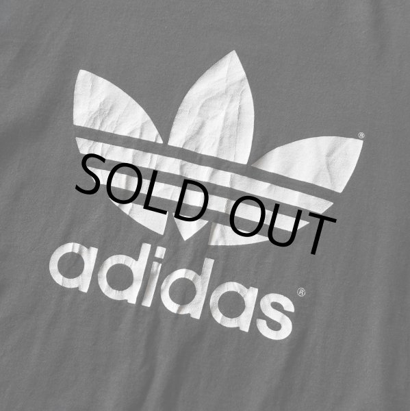 画像5: 1990s adidas トレフォイルTシャツ　 "FADE BLACK /MADE IN USA"　 表記XL  (5)